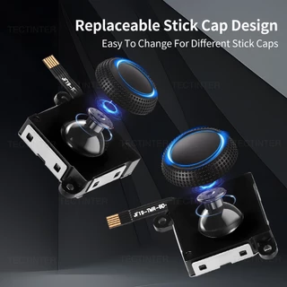เปลี่ยน Hall Effect จอยสติ๊กสําหรับ Nintendo Switch/Lite/OLED Joycon Controller 3D Analog Thumb Stick อะไหล่ซ่อมอุปกรณ์เสริม