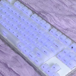 แมงกะพรุน Keycap 119 คีย์ MDA โปรไฟล์ PC Dye Sublimation LED…