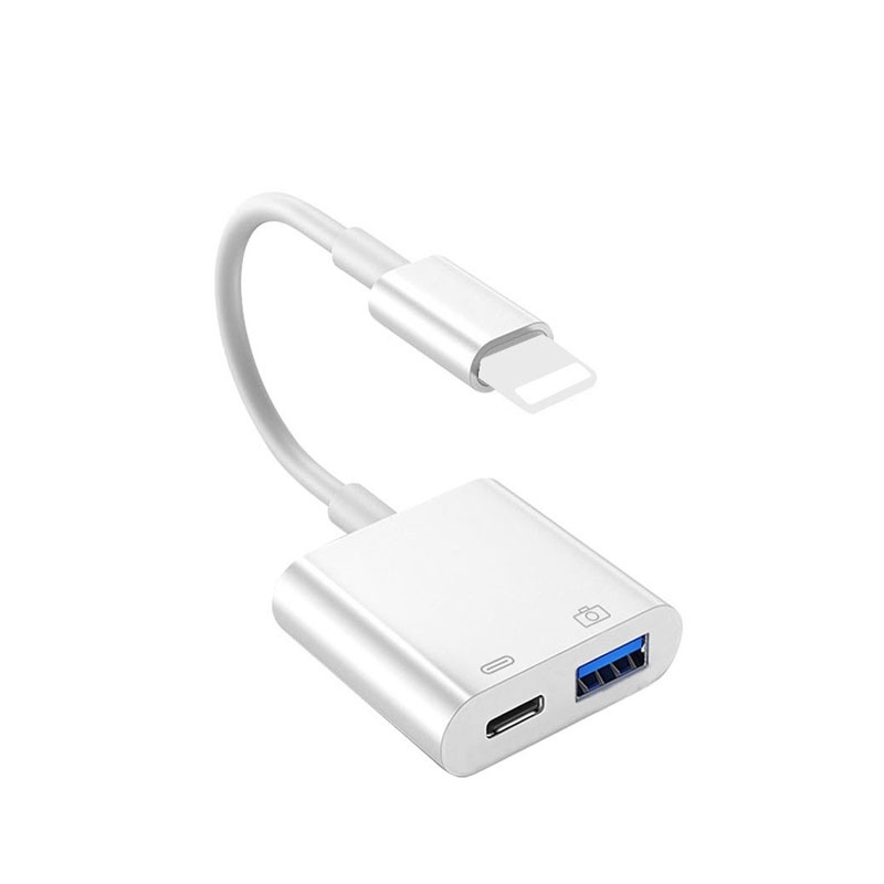 IP-2in1-OTG-PD-LT-USB3.0-อะแดปเตอร์-สามารถใช้สําหรับการชาร์จโทรศัพท์มือถือการถ่ายโอนข้อมูลคอมพิวเตอร์-สายเคเบิลอะแดปเตอร์ถ่ายโอนดิสก์
