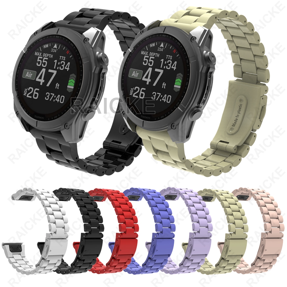 Candy สีสันสายพลาสติกสําหรับ Garmin Fenix 8 51mm 47mm/ 7X pro / 6 / 5X Plus / Fenix3 hr / Forerunner 970 965 955 945 935