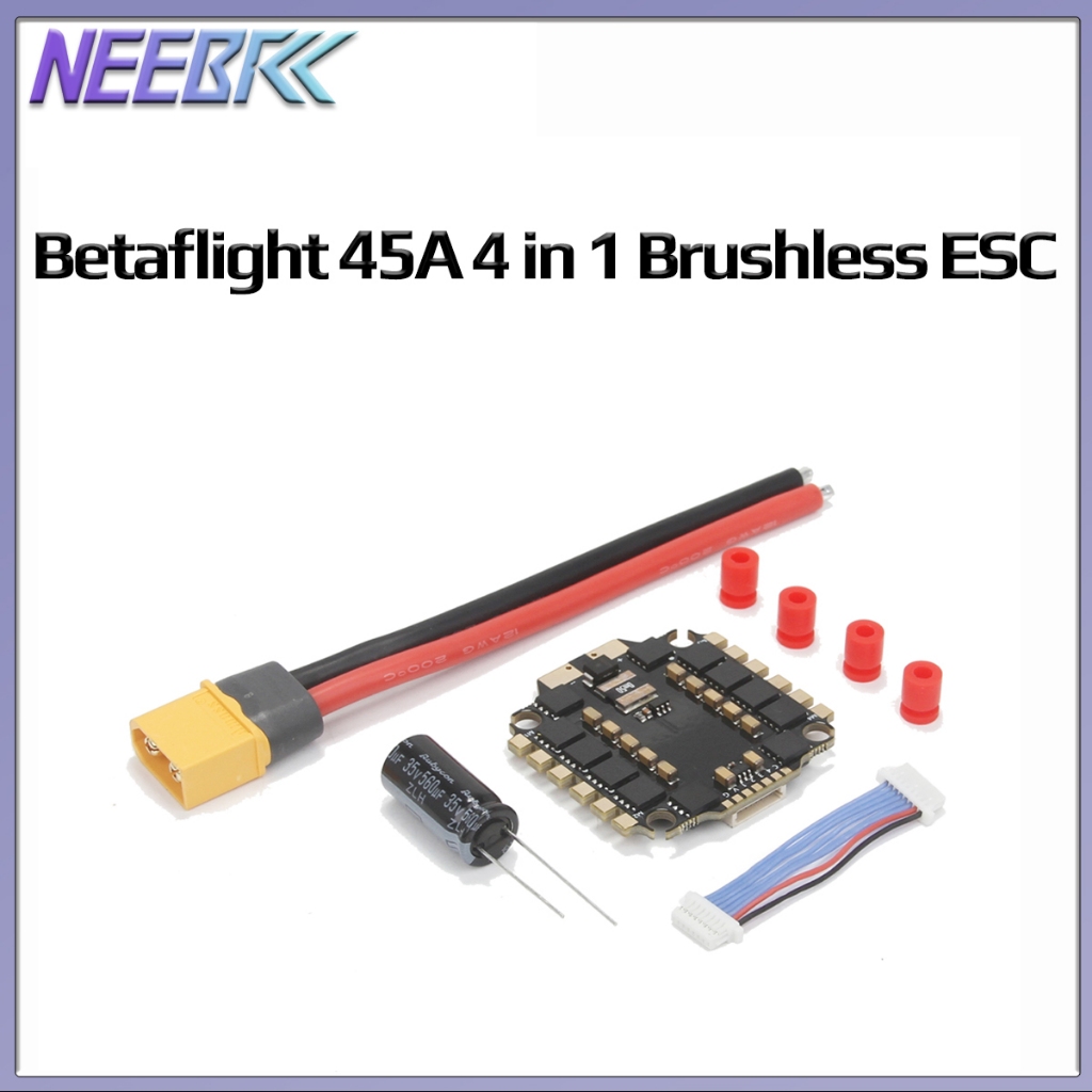 Betaflight F4V3S F4 V3 V3S PLUS FC Flight Controller Board บารอมิเตอร์ OSD BLS 4 in 1 30A 45A 60A ES