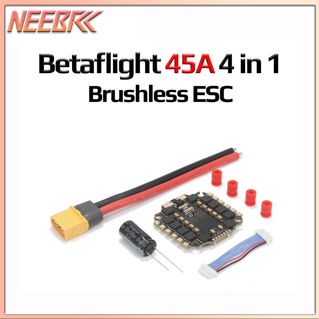 Betaflight F4V3S F4 V3 V3S PLUS FC Flight Controller Board บารอมิเตอร์ OSD BLS 4 in 1 30A 45A 60A ES