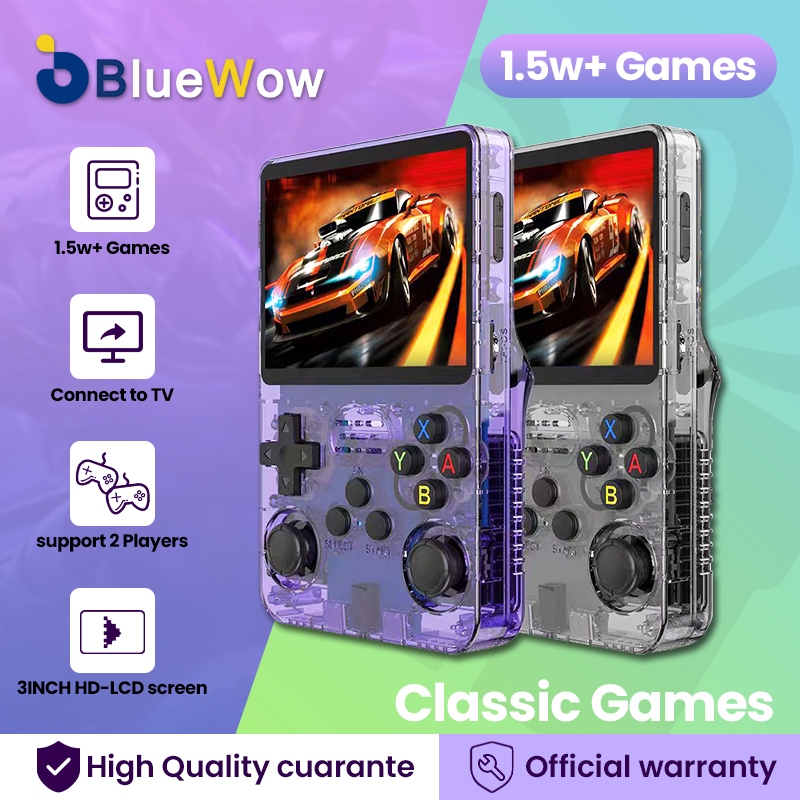 BlueWow คอนโซลเกมมือถือเปิดแหล่ง - 15,000+ เกมคลาสสิก | PSP/NDS/GBA Emulator รองรับ | การควบคุมอะนาล