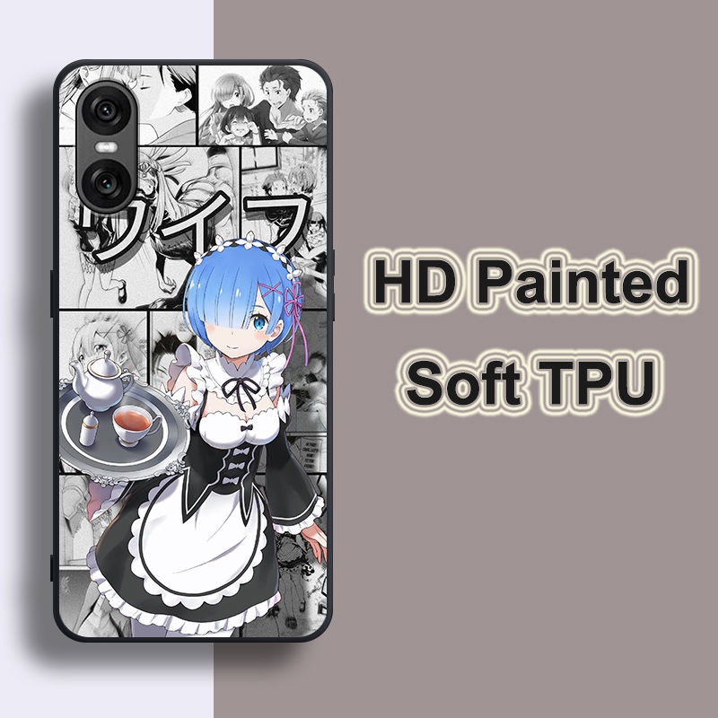 สําหรับ Sony Xperia 10 VII สําหรับ Xperia 10 VII ซิลิโคนนุ่ม Anti-knock Shell สําหรับ Sony 10 VII 10