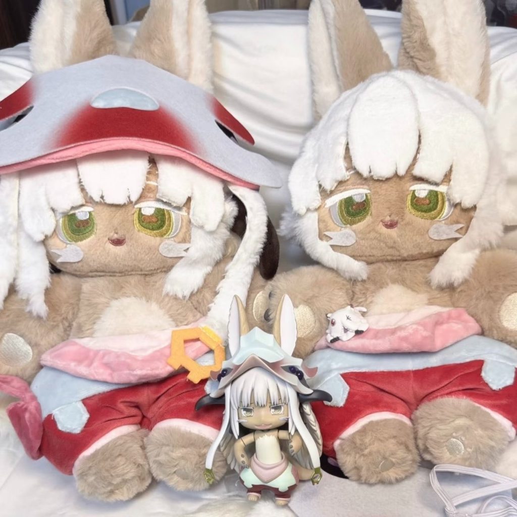 อะนิเมะ Made in Abyss ตุ๊กตาผ้ากํามะหยี่ Faputa น่ารักอะนิเมะ Made In Abyss Nanachi ของเล่นตุ๊กตาการ