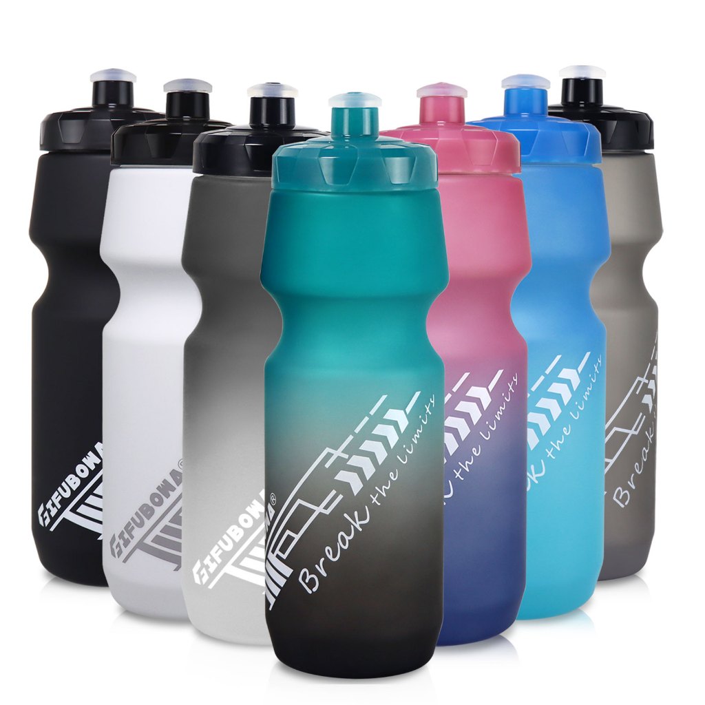 GEMFUL ขวดน้ําปั่นจักรยาน 750ML บีบถ้วยเครื่องดื่มกีฬา 24oz BPA ฟรีสําหรับจักรยานกลางแจ้ง