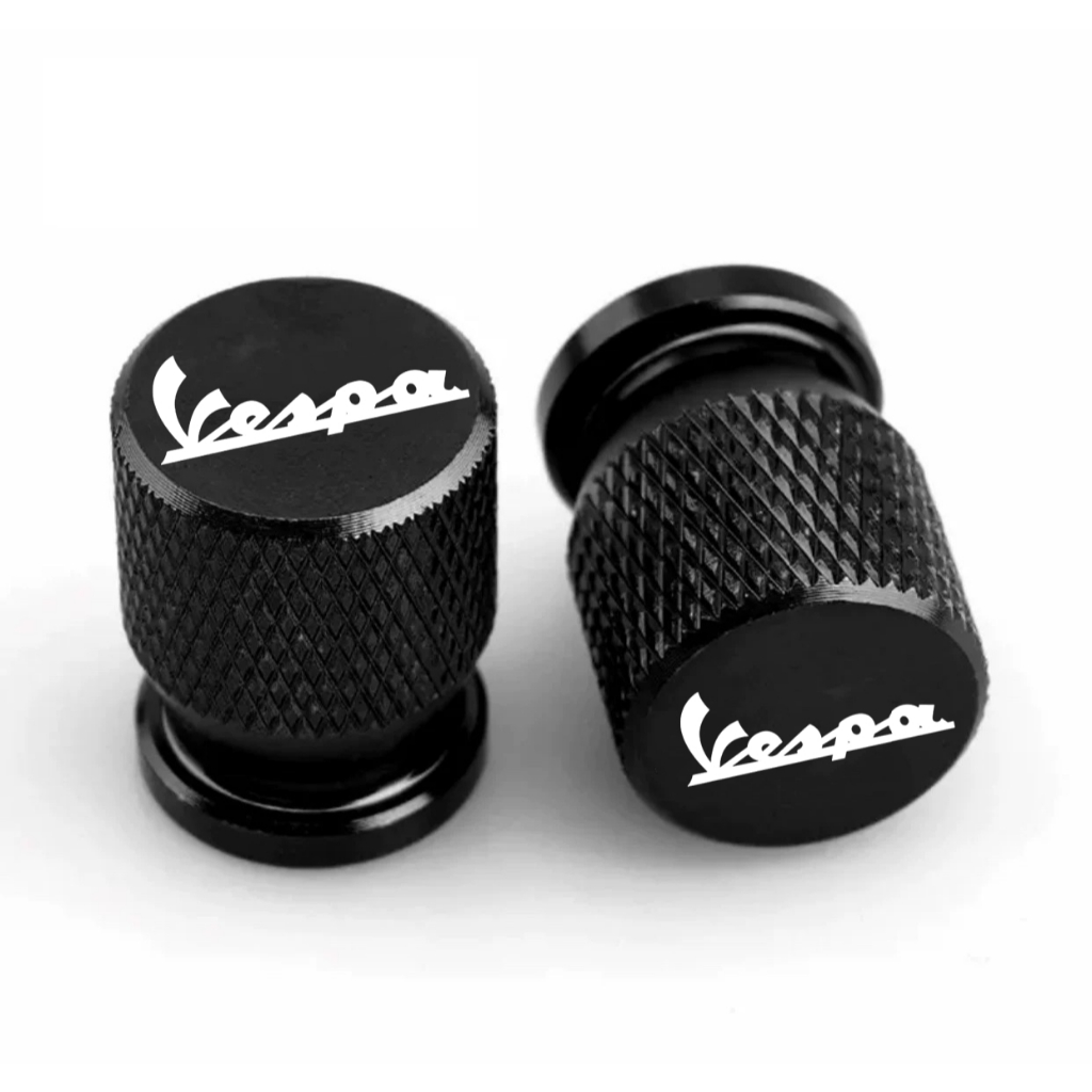 2 ชิ้นสําหรับ Vespa Sprint 150 Primavera 150 Vespa GTS Super Sei Giorni Universal Crown ล้อวาล์วครอบคลุม Air กันฝุ่นกันน้ํารถจักรยานยนต์ยางวาล์วหมวก
