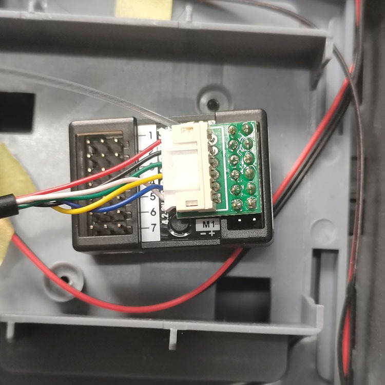 Dumborc ชุดปลั๊กอะแดปเตอร์สําหรับ X6DC ตัวรับสัญญาณ MN99S MN98 MN128 MN78 MN86 RC รถ Crawler รถบรรทุกชุดอุปกรณ์เสริมอะไหล่ - รูปที่ 5