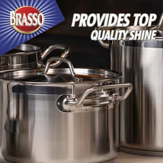 Brasso บรัสโซ 400ml ขัดทองเหลืองเงาวาวในครั้งเดียว!บรัสโซ บัสโซ