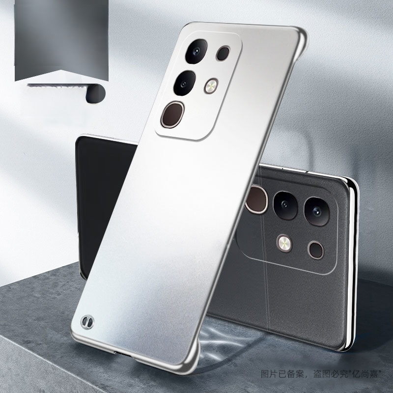 เคสแข็งสําหรับ	Vivo y29 4g t4x 5g iqoo 10x	Case เคสโทรศัพท์เคสหรูบางพิเศษ silvery beauty เคสโทรศัพท์