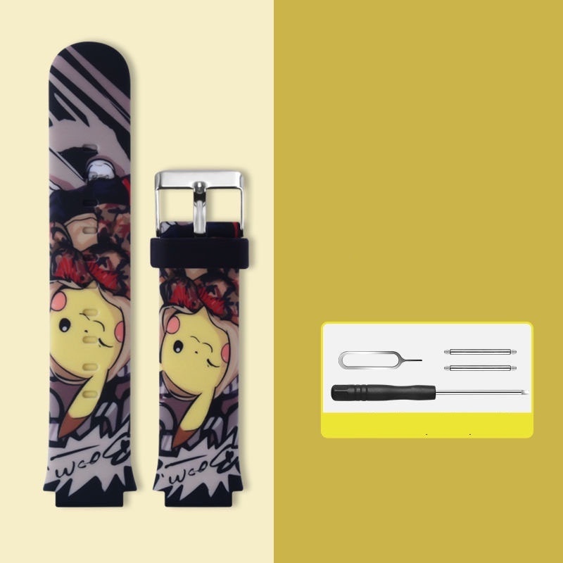 สาย Awei Kids H66 Smart Watch นาฬิกาเด็ก Awei H66 สายพิมพ์ลายการ์ตูน Awei Kids H66 สายรัดข้อมือ Awei H66 watch สายรัดสมาร์ทวอทช์ - รูปที่ 3