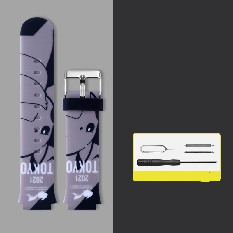 สาย Awei Kids H66 Smart Watch นาฬิกาเด็ก Awei H66 สายพิมพ์ลายการ์ตูน Awei Kids H66 สายรัดข้อมือ Awei H66 watch สายรัดสมาร์ทวอทช์ - รูปที่ 4