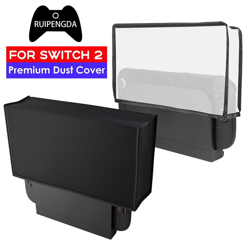 ฝาครอบกันฝุ่นสําหรับ Nintendo SWITCH 2 คอนโซล Anti Scratch กันน้ํากันฝุ่นป้องกันกรณีสําหรับ SWITCH/OLED อุปกรณ์เสริม