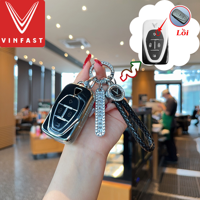 Vinfast VF6 Key Case Vinfast VF E34 Key Cover Vinfast VF6/VF7/VF8/VF9 Remote Key Case
