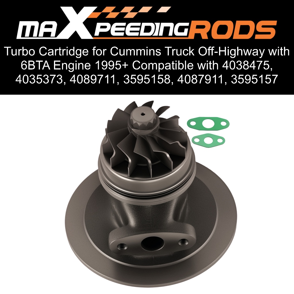【HX35  size 50 60】ไส้กลางเทอร์โบ HX35 Cummins 6BT 6BTA 6BTAA 5.9L Komatsu PC200 PC220 4038475 408971