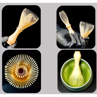 GREENDAY แปรงชงชาเรซิ่น สำหรัยชงชาเขียวมัทฉะ(Matcha Whisk Chasen) อุปกรณ์ชงมัทฉะญี่ปุ่น