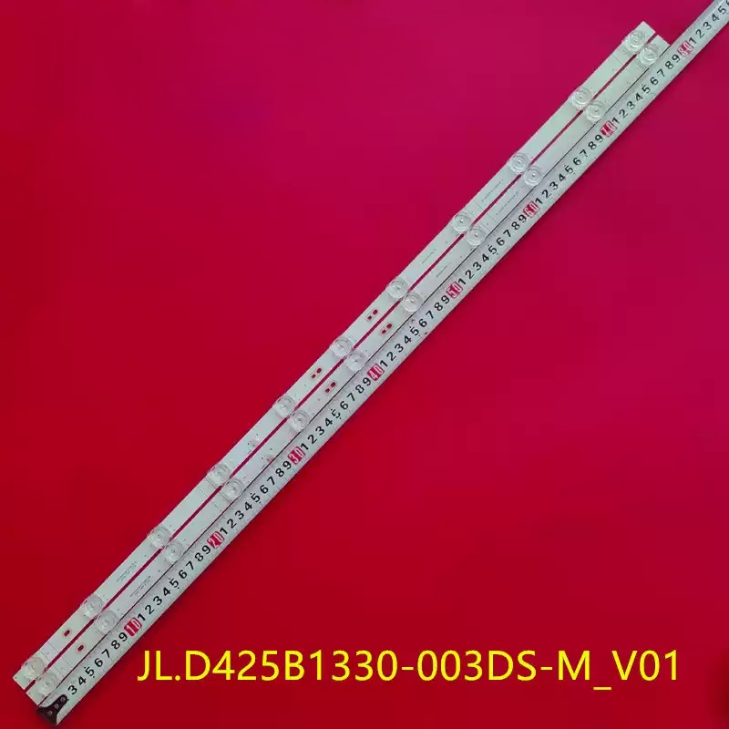 2 ชิ้น/เซ็ต led backlight Strip สําหรับ Hisense 43A4000 Light Strip JHD425X1F52-T0 JL. D425B1330-003