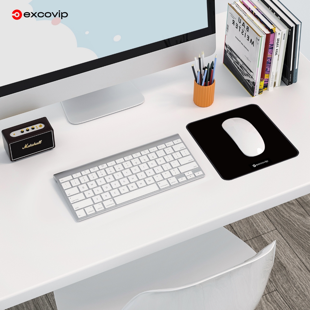 Mini Small Pad Mouse Pad Square แฟชั่นนุ่มสบายสํานักงานการเรียนรู้เกมแผ่นรองเมาส์ขนาดเล็ก Anti-slip Seaming 18 x 18 ซม. - รูปที่ 6