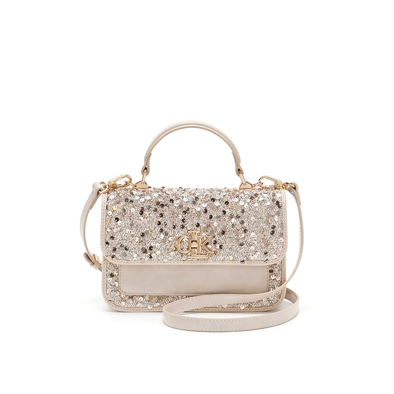 MOYOU กระเป๋าถือปักเลื่อมใหม่สําหรับผู้หญิง, Shiny Evening Party Single - Shoulder & Crossbody Small