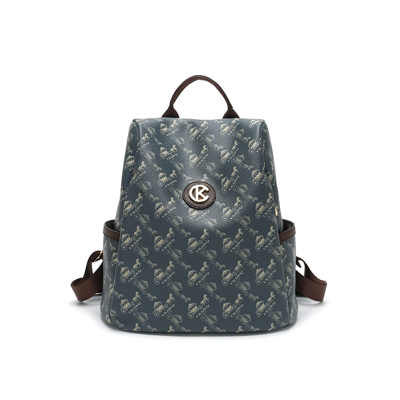 MOYOU กระเป๋าเป้สะพายหลัง มอนโอแกรม ออกแบบย้อนยุค เหมาะสำหรับผู้หญิง พร้อมความจุที่กว้างขวาง