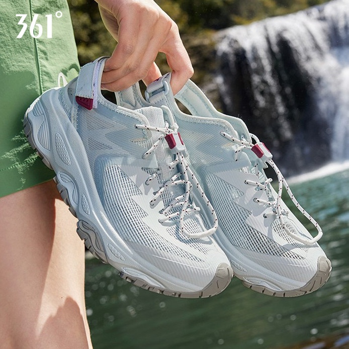 361 Degrees丨Trail Running 2.0 รองเท้าเดินป่าข้ามแม่น้ำที่ระบายอากาศได้ดี สวมใส่สบาย และกันน้ำ 672522