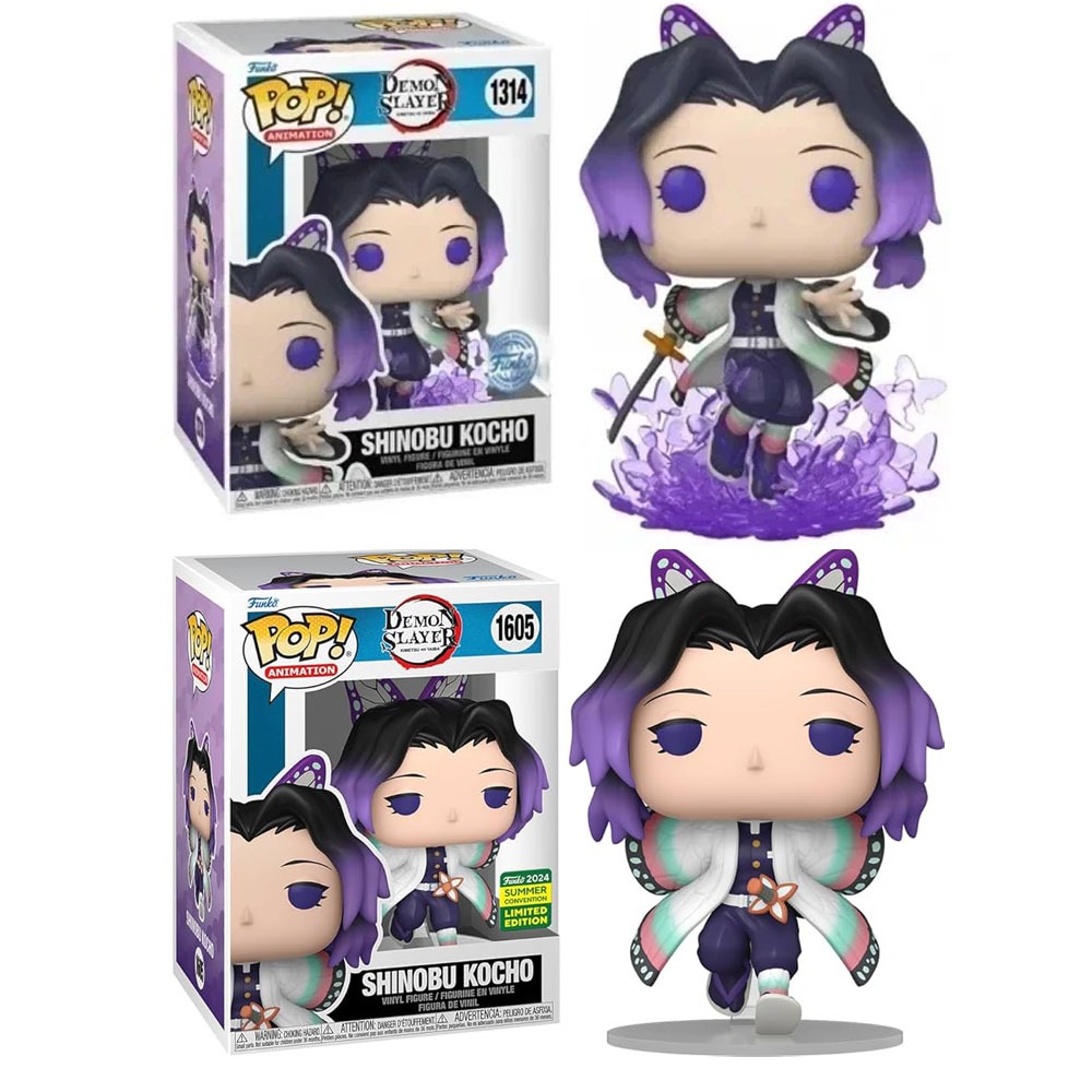 FUNKO ฟังโก้ป๊อป! Demon Slayer Shinobu Kocho Action Figure ของเล่นตุ๊กตา