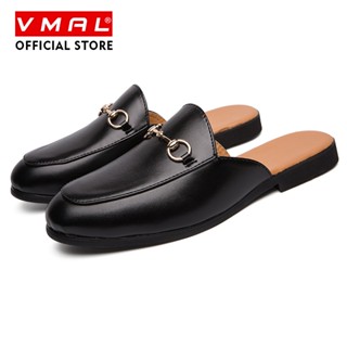 VMAL 38-45 Mens Fashion Casual Pu Leather Non-Slip Wear-Resi…