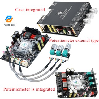 Pcbfun XY-T2002P อัพเกรด Bt บอร์ดขยายเสียงดิจิตอล 200W * 2 ก…