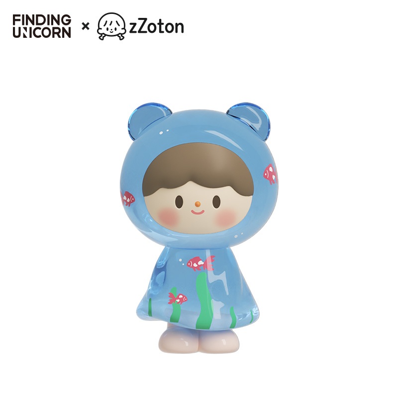 FINDING UNICORN zZoton Joy In A Twist Series UliUli Blind Box（Whole Set 15Bags）