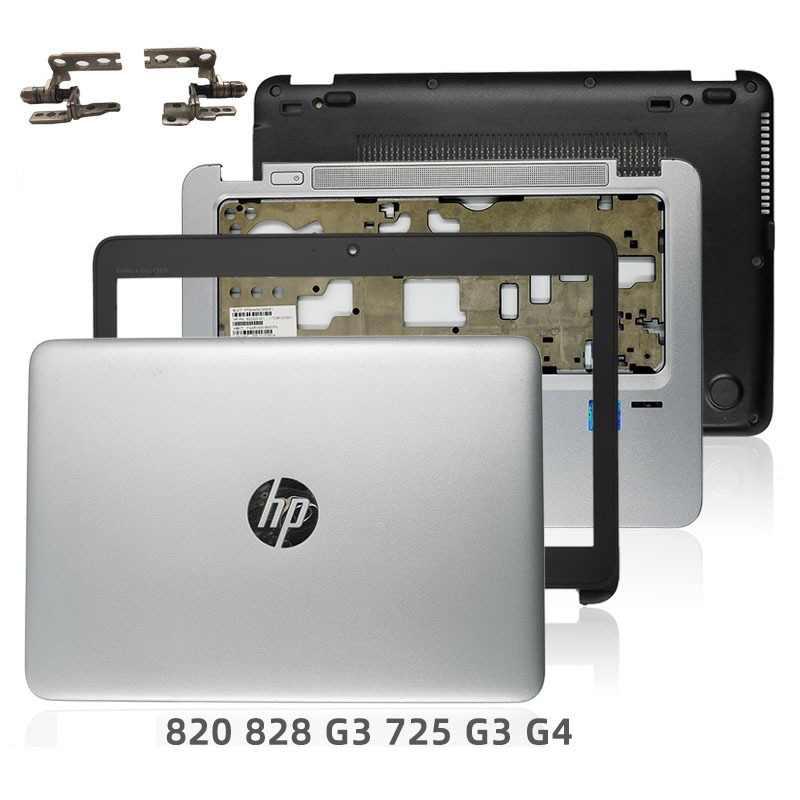 ฝาครอบแล็ปท็อปสําหรับ HP EliteBook 820 825 720 725 G3 G4 คอมพิวเตอร์อะไหล่ซ่อมแล็ปท็อปอะไหล่ 8.46x12.05 นิ้วขนาด LCD ด้านหน้า Bezel