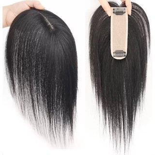 ทoppers ผ้าไหมจริง สำหรับปกปิดเส้นผมด้านหน้า ขนาด 4x13 ซม.