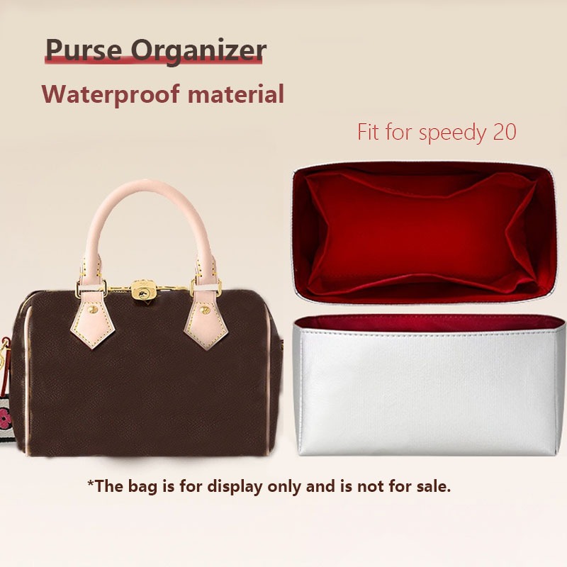 กระเป๋า Organizer สำหรับ LV Speedy 20 พร้อม interlayer และ shaper