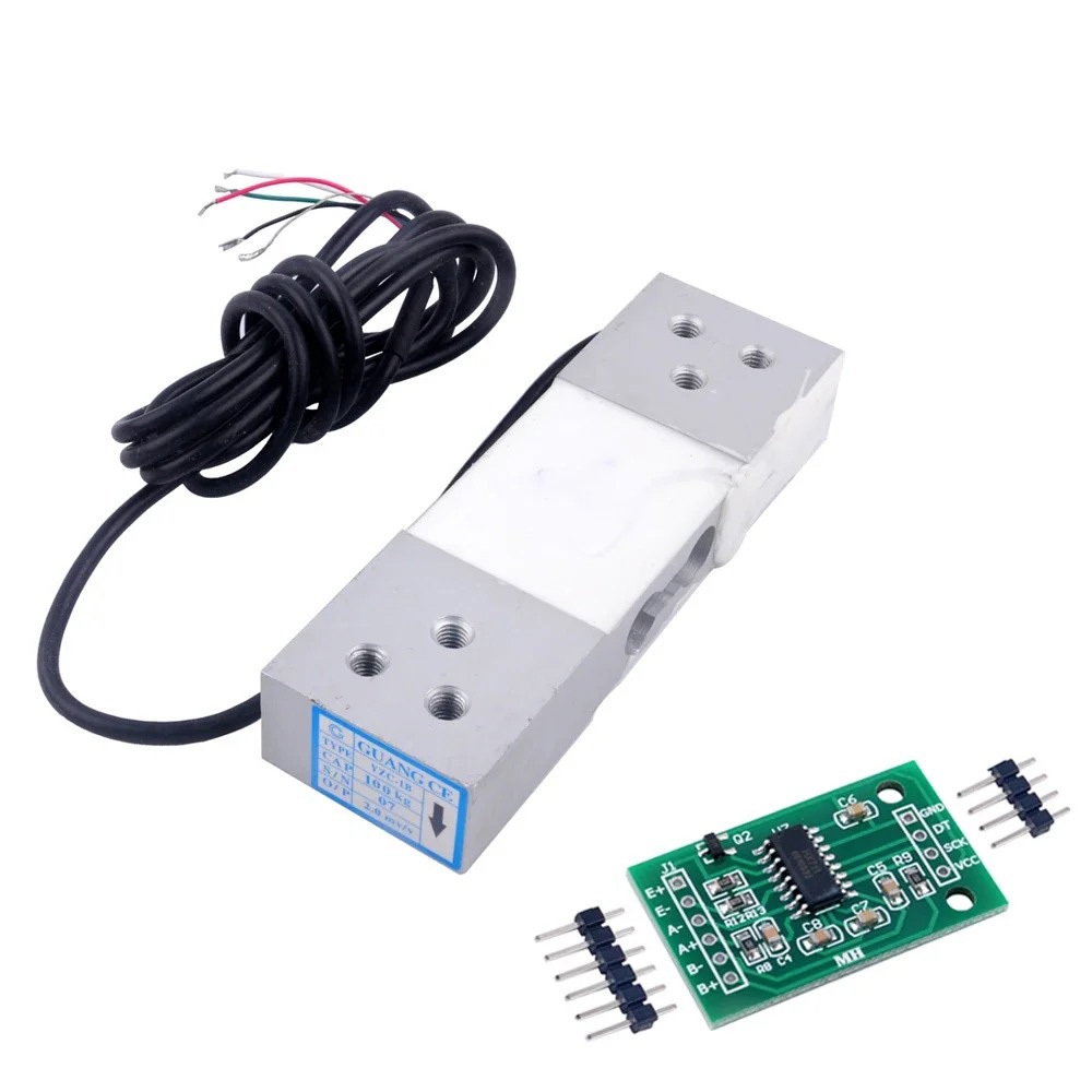 โหลดเซลล์เซนเซอร์วัดน้ําหนักแบบดิจิทัล YZC-1B สําหรับ Arduino รองรับ 5–200 กก. ใช้งานกับเครื่องชั่งอิเล็กทรอนิกส์ในครัวและพกพา