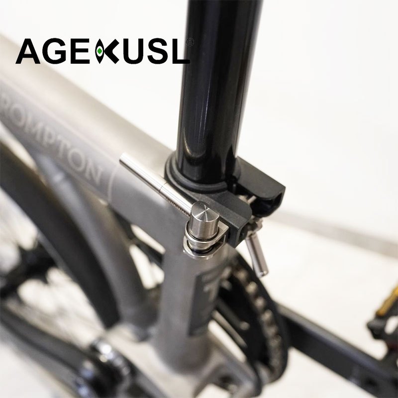 จักรยานที่นั่งโพสต์ไทเทเนียม TX4 เหมาะสำหรับจักรยานพับหลากหลายรุ่น