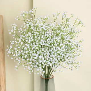 ดอกไม้ประดิษฐ์ช่อดอกไม้ Gypsophila ตกแต่งงานแต่งงาน Pu ดอกไม้ Ins สไตล์ตกแต่งบ้านปลอม