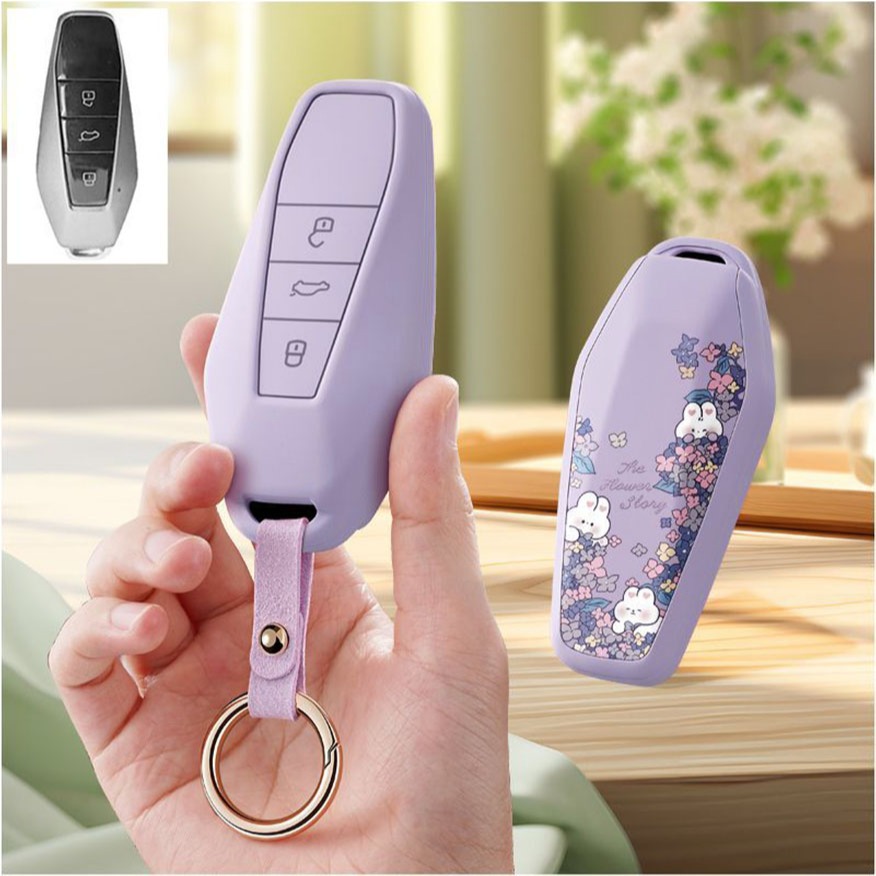 TPU เคสกุญแจรีโมท Chery JAECOO 6 EV Chery ICAR03 พร้อมส่ง & COD