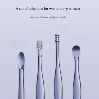 [COD] 6PCs ชุดทําความสะอาดหูนํามาใช้ใหม่ Earpick Sticks ABS Earwax Remover Ear Pick ทําความสะอาดหูช้อนแบบพกพาพลาสติกชุดเครื่องมือทําความสะอาดหูพร้อมกล่องเก็บสําหรับผู้ใหญ่
