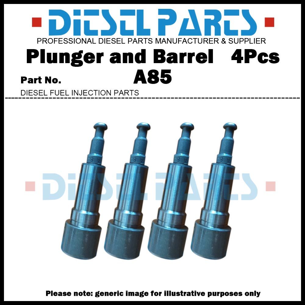 4 ชิ้น/เซ็ต Plunger A85 Plunger และ Barrel A85 131151-6920 สําหรับ ISUZU Elf 2.8L 4BA1