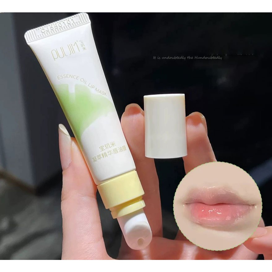 PULJIM Essence Lip oil Moisturizing Lipstick Lip mask Lip essence Lip protection Female Anti-crackin