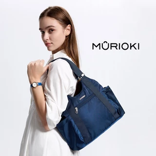 Murioki-daisy กระเป๋าสะพายไหล่สําหรับผู้หญิงพร้อมที่วางแก้วกันน้ํา G1022 (35*12*31CM)