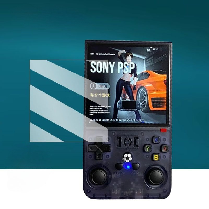 สําหรับ Anbernic R36 Pro Plus Ultra Clear HD กระจกนิรภัยป้องกันหน้าจอสําหรับ ANBERNIC R36pro R36Max 