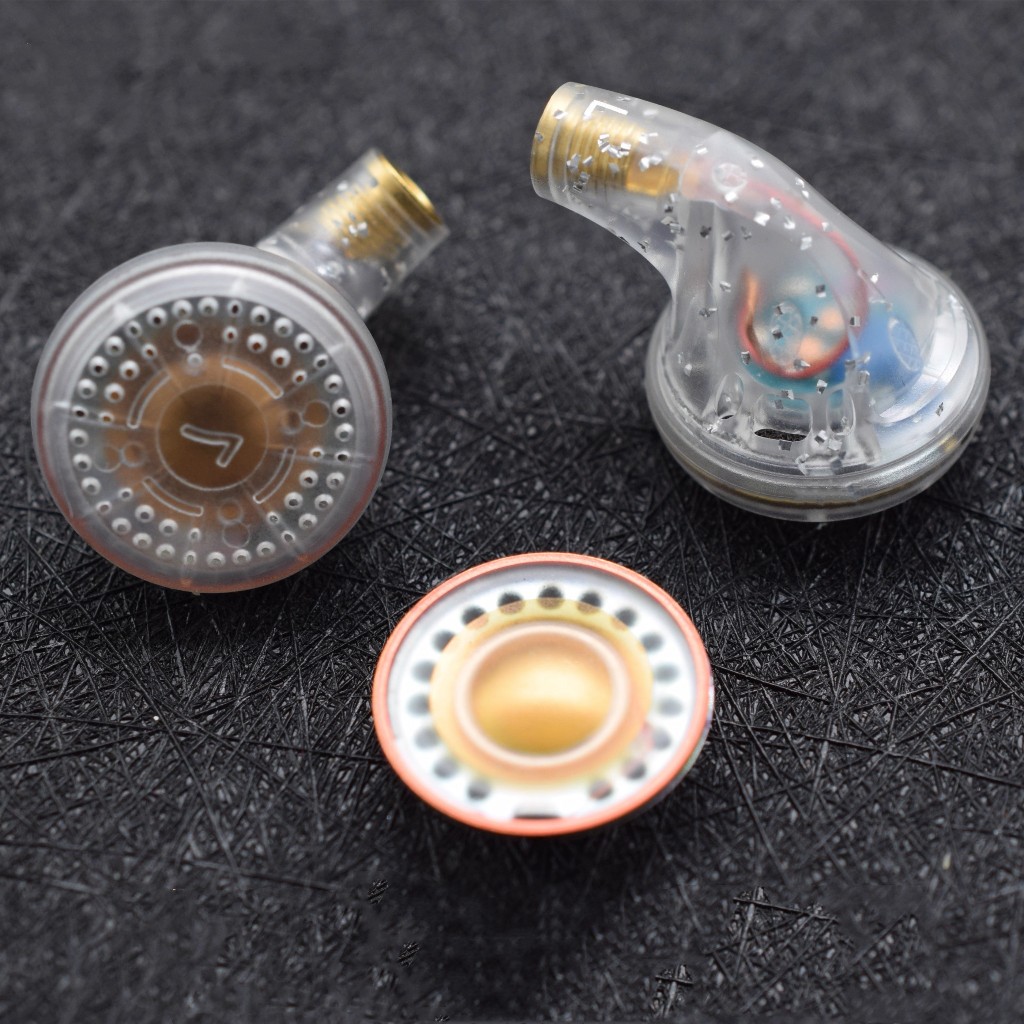 FENGRU CZ32 เซรามิคไทเทเนียม PU ฟิล์มคอมโพสิตหูฟังหัวแบน Diy MX500 หูฟังชนิดใส่ในหู