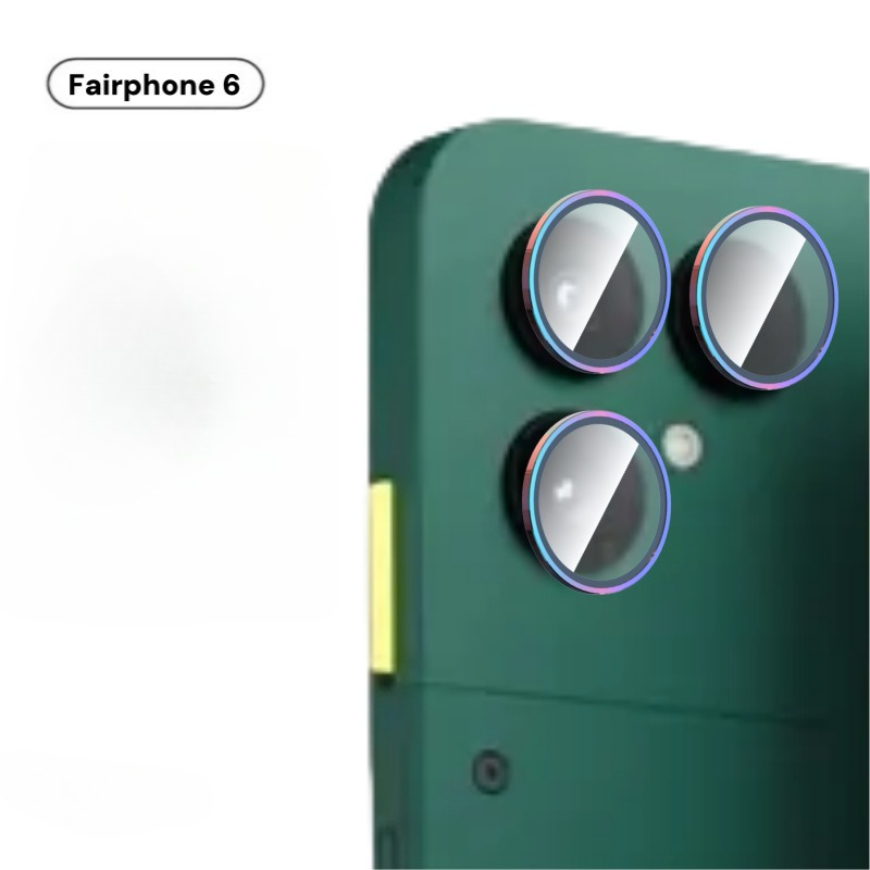 สําหรับ Fairphone 6 อลูมิเนียมกระจกกล้องเลนส์ Protectors สําหรับ Fairphone6 FAIRPHONE FAIRPHONE6 กลั