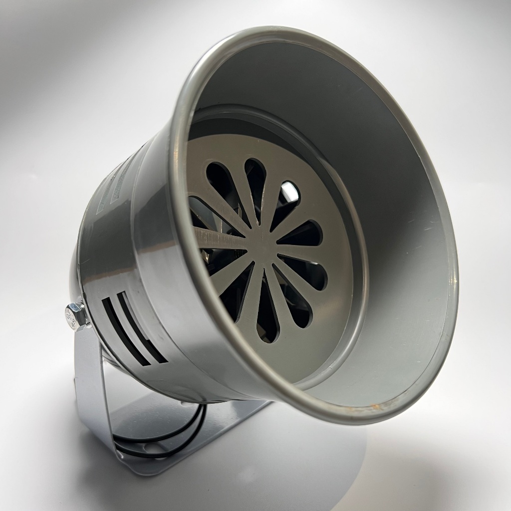 MS-290 Motor Alarm Buzzer ดับเพลิงพลาสติกสีเทา Conch Alarm 12V 24V 220V