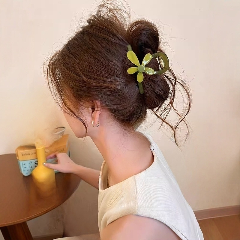 Clip สำหรับดอกไม้สดและกิ๊บรัดผมทรงฉลามแบบใหม่