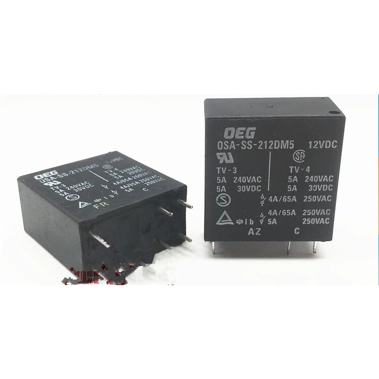รีเลย์ 6 พิน OSA-SS-212DM5 5A12V (42F2A)
