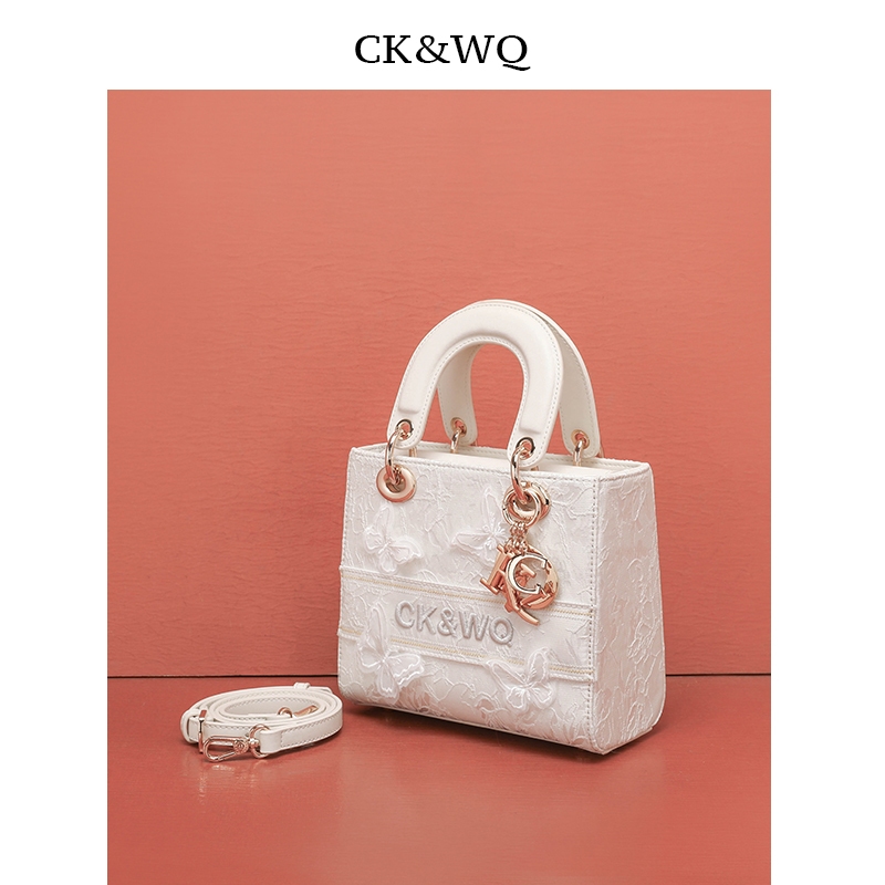 MOYOU New Butterfly - กระเป๋าทรงสี่เหลี่ยมสำหรับผู้หญิง, ออกแบบประณีต ใช้มือถือหรือสะพายข้างได้