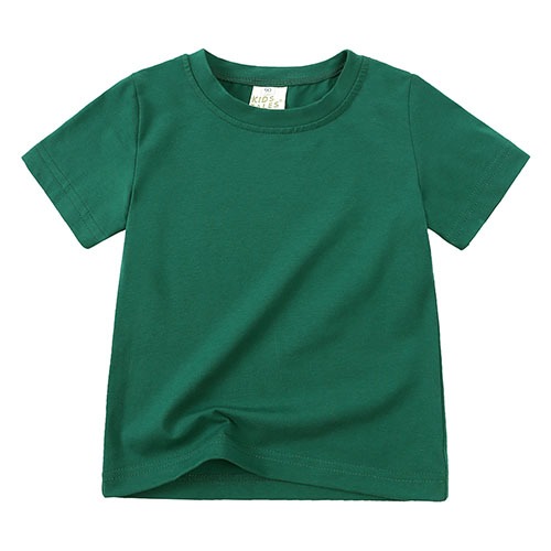 เสื้อยืดสไตล์เกาหลี ปี 2026 สำหรับเด็ก ทำจากผ้าฝ้ายแท้ สวมใส่ง่ายทั้งวัน