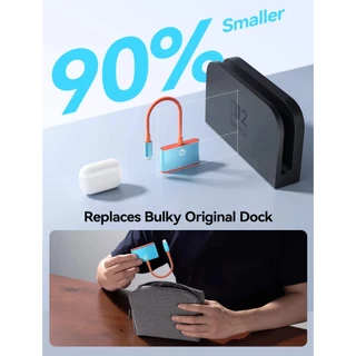 JSAUX Dock Adapter for Switch 2/Switch/OLED สําหรับสวิตช์ 2 Docking Station 3-in-1 USB Type C อะแดปเตอร์ HDMI สําหรับ Nintendo Switch 1/ 2/พอร์ตชาร์จ OLED สําหรับแล็ปท็อปแท็บเล็ต-CV0087 & CV0086&CV0088