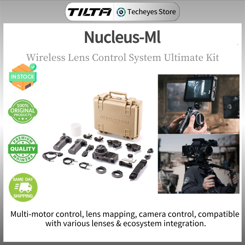 Tilta Nucleus-M II ไร้สายตามโฟกัสระบบควบคุมเลนส์ Ultimate Kit สําหรับกล้อง DSLR/กล้องดิจิตอล